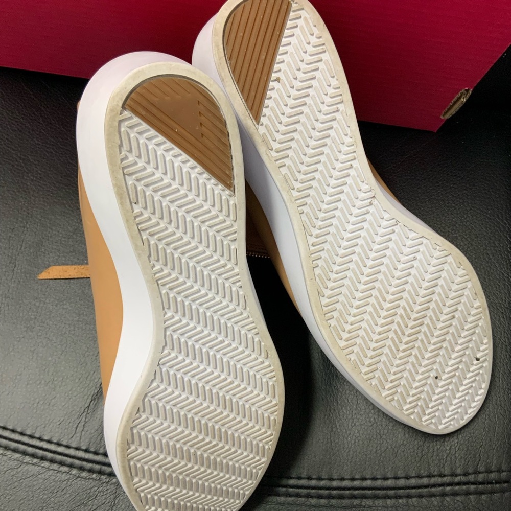 UnderArmour Sportswear Tan Wedge Booties - Picture 5 of 10